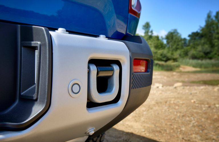 2025 Ford Bronco Sport recovery hook close up