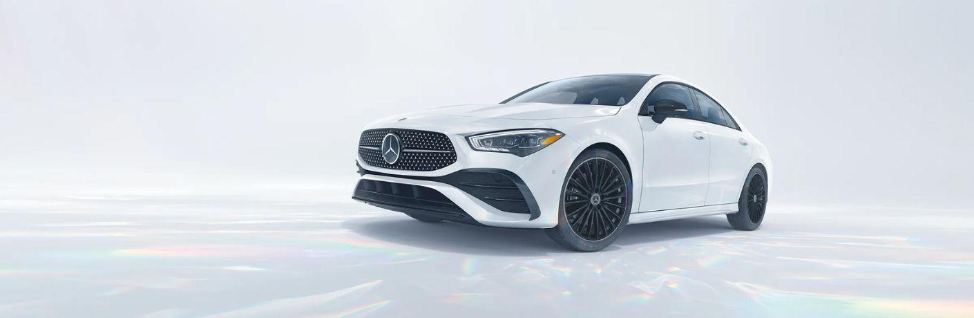 2026 Mercedes-Benz CLA Coupe in a white room