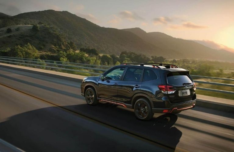 2021 Subaru Forester Driving rear view