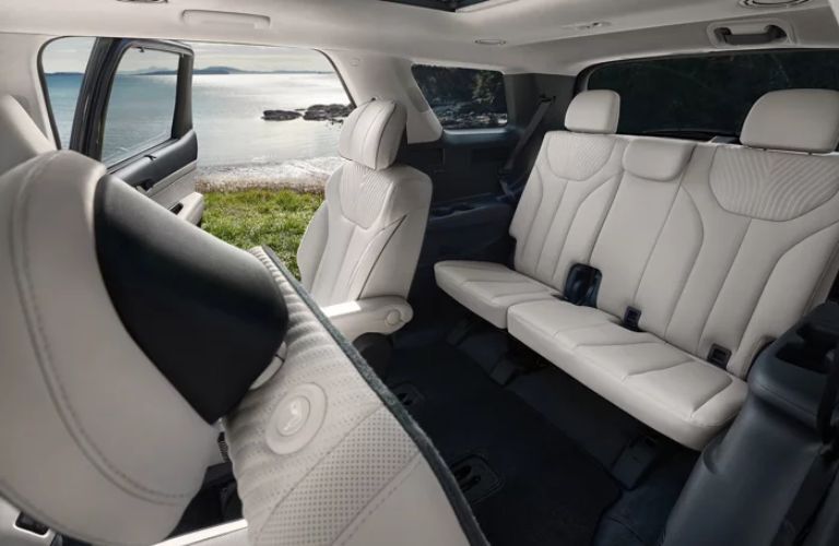 rear seat view of the 2025 Hyundai Palisade