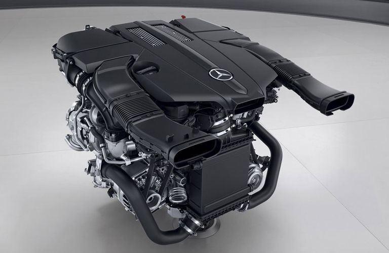 Engine of the 2017 Mercedes-Benz SL Class
