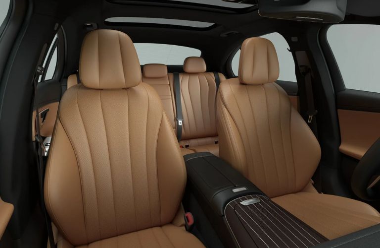 rear seat view of the 2026 Mercedes-Benz E-Class Sedan