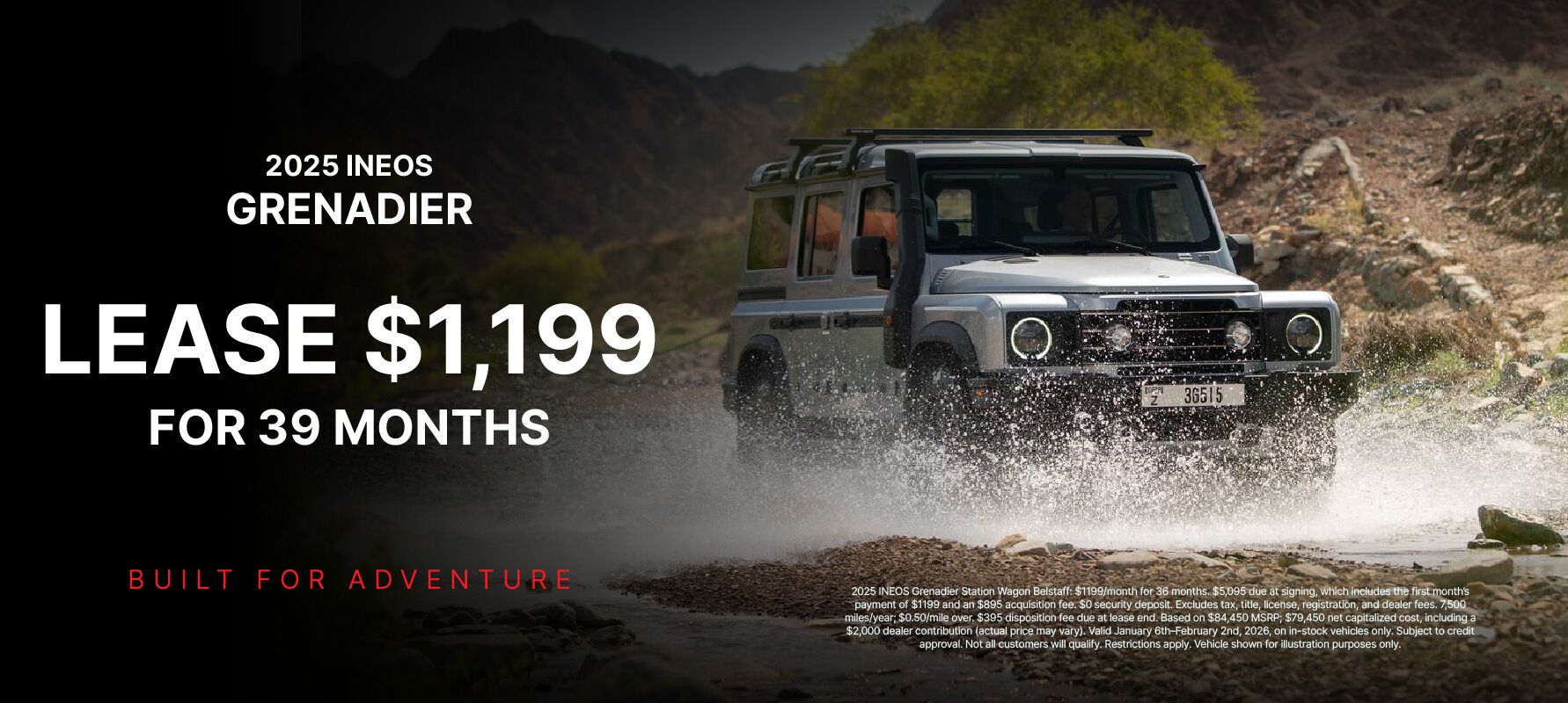 Grenadier Quartermaster - Lease