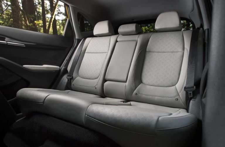 Rear seats of the 2023 Kia Seltos