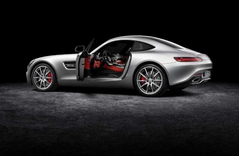 2017 Mercedes-AMG GT Red Leather Interior