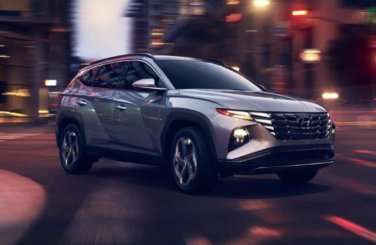 Front view of the 2023 Hyundai Tucson