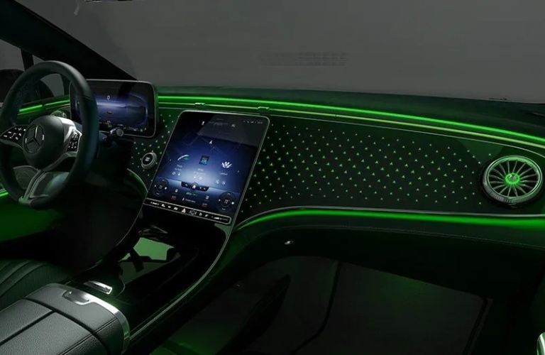 2026 Mercedes-Benz EQE 320+ Sedan cabin view