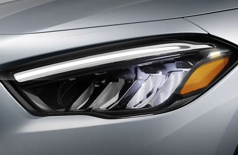 LED Daytime running lights in the 2025 Mercedes-Benz GLA SUV