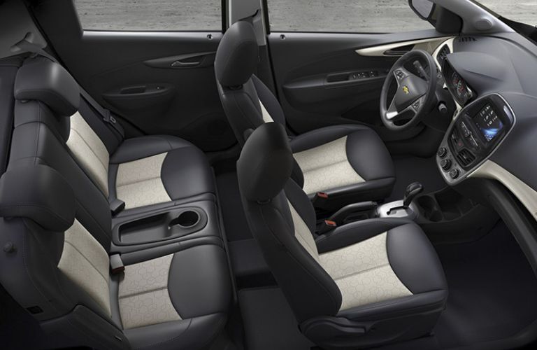Interior of the 2017 Chevrolet Spark