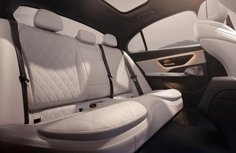 interior cabin seats of the 2024 Mercedes-Benz E 450 4MATIC Sedan