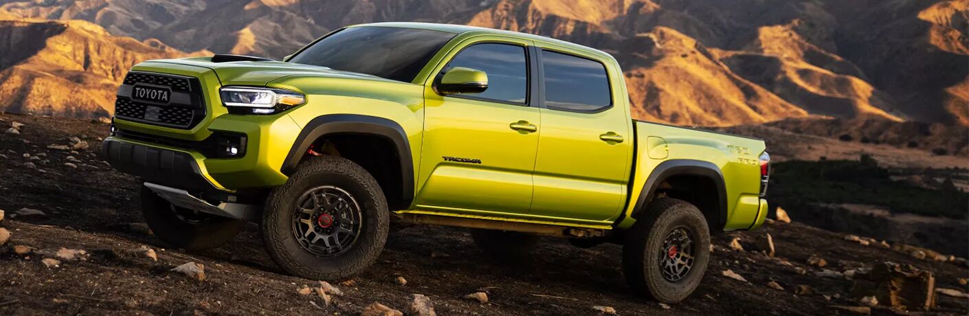 Side view of the 2022 Toyota Tacoma