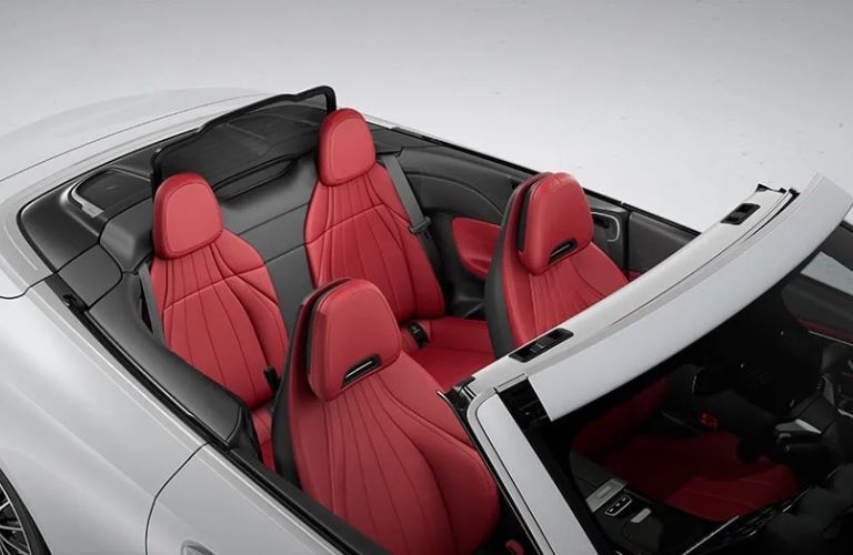 seating in the 2025 Mercedes-Benz CLE 450 4MATIC® Cabriolet