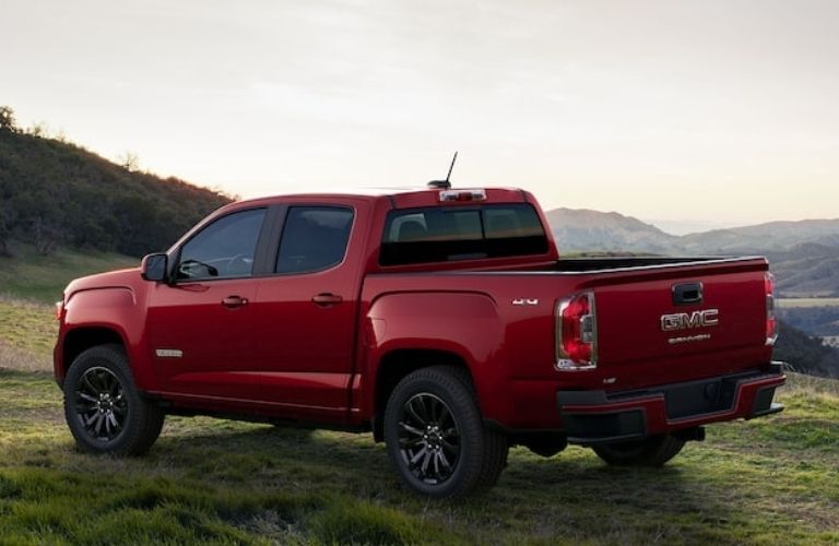 2022 GMC Elevation side and back view