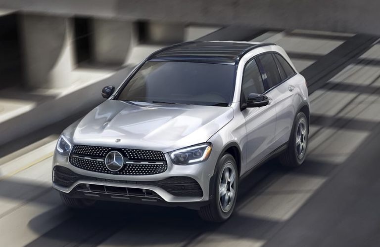 Close up view of the 2022 Mercedes-Benz GLC