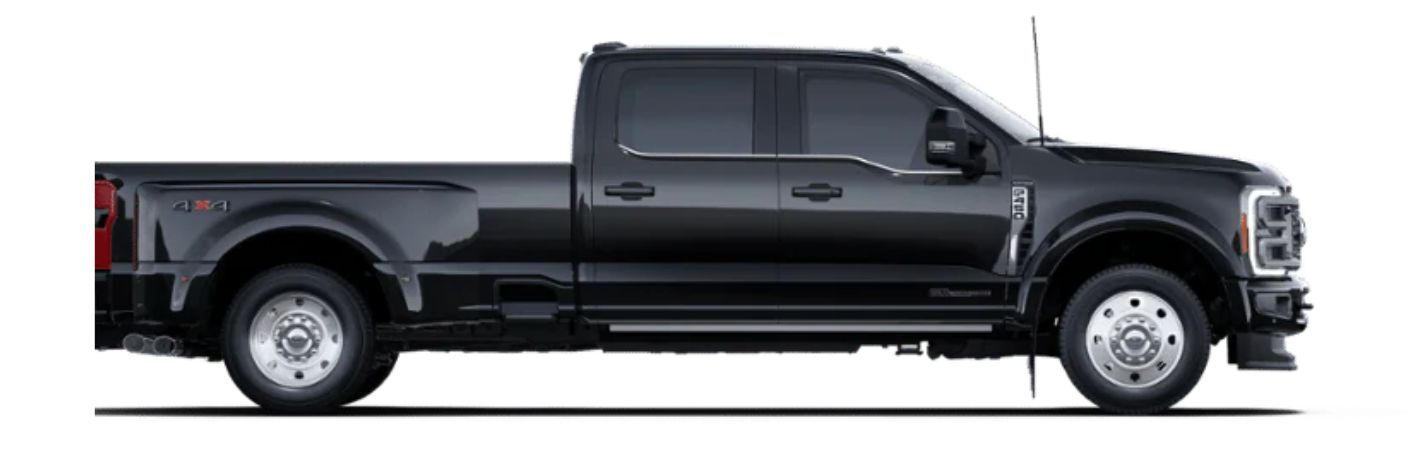 2025 Ford F-450 King Ranch side view on white