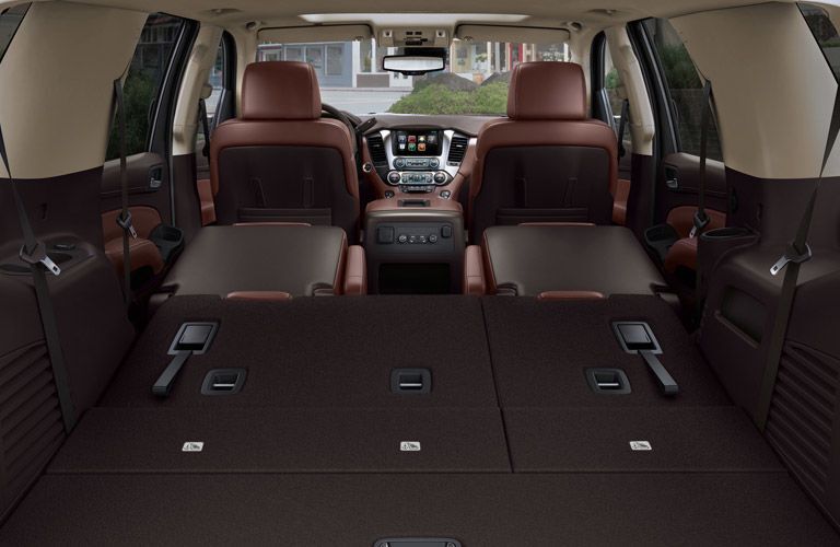 Interior of Chevy Tahoe