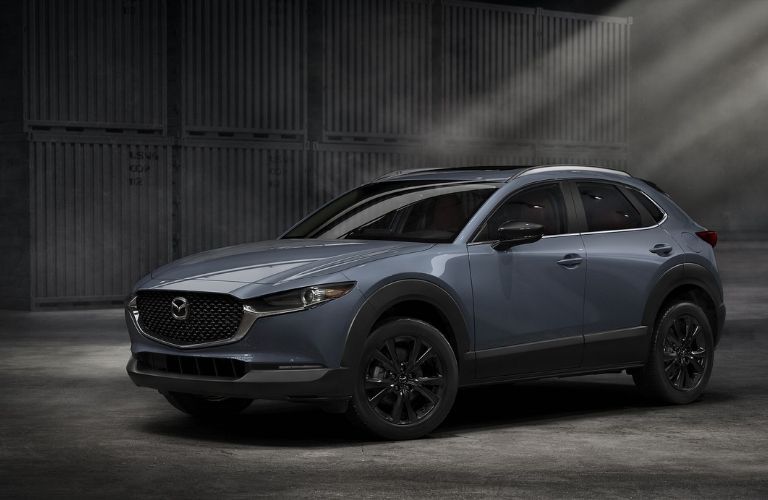 Mazda SUV side view image