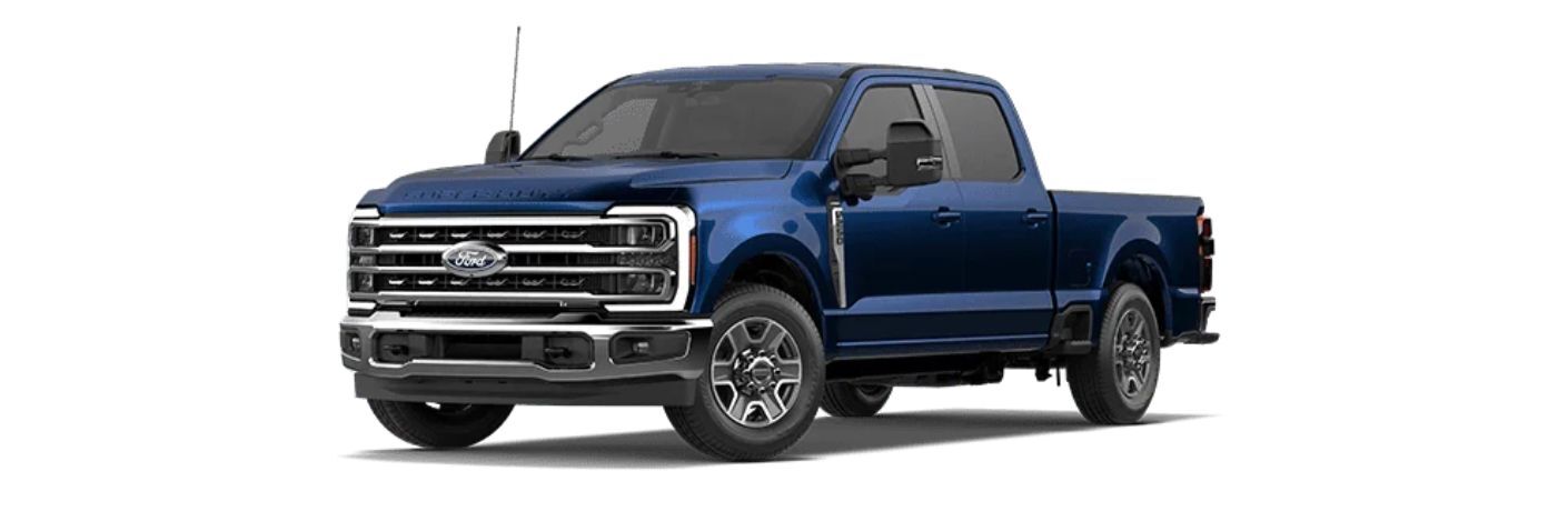 2027 Ford F-250 Super Duty Lariat front and side view
