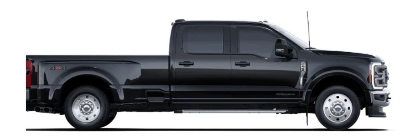 2025 Ford F-450 Lariat side view on white