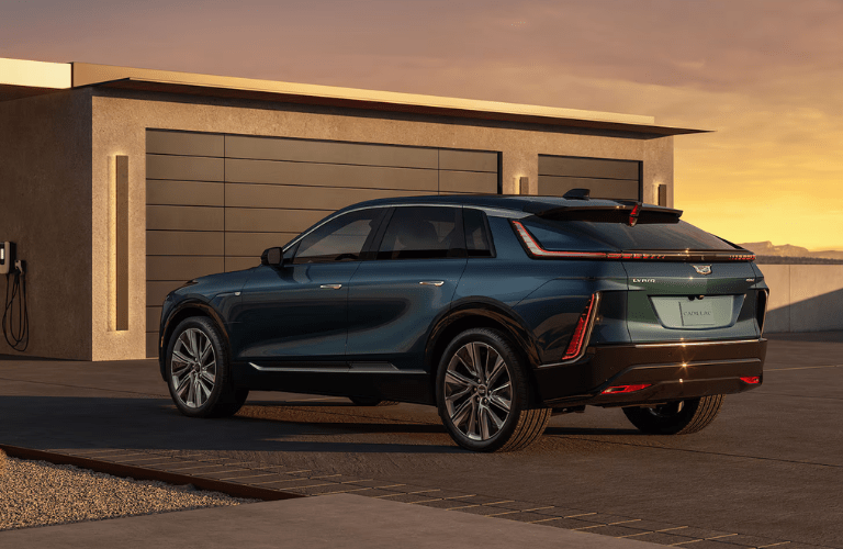 Back view of the 2024 Cadillac LYRIQ