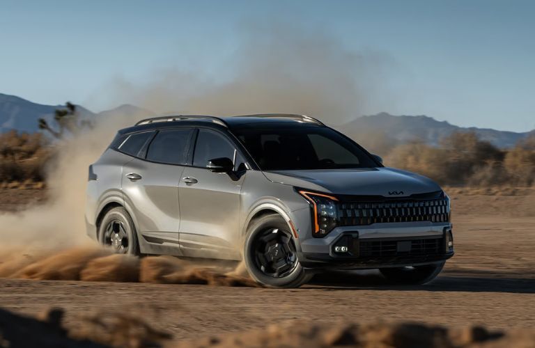2026 Kia Sportage exterior front side view