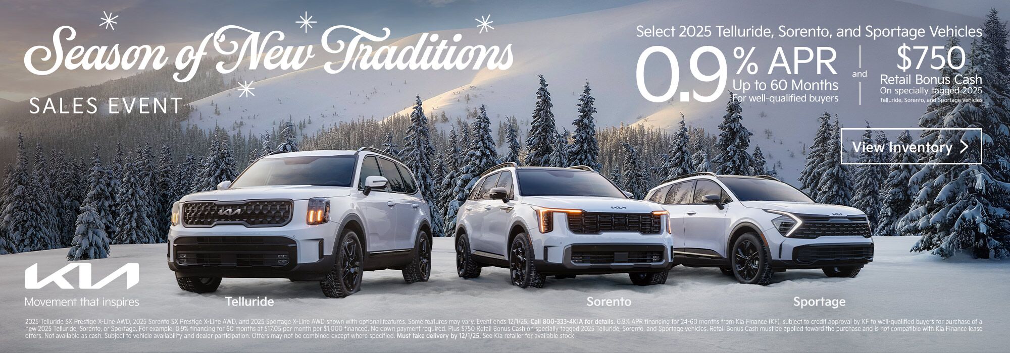 2025 Season of New Traditions