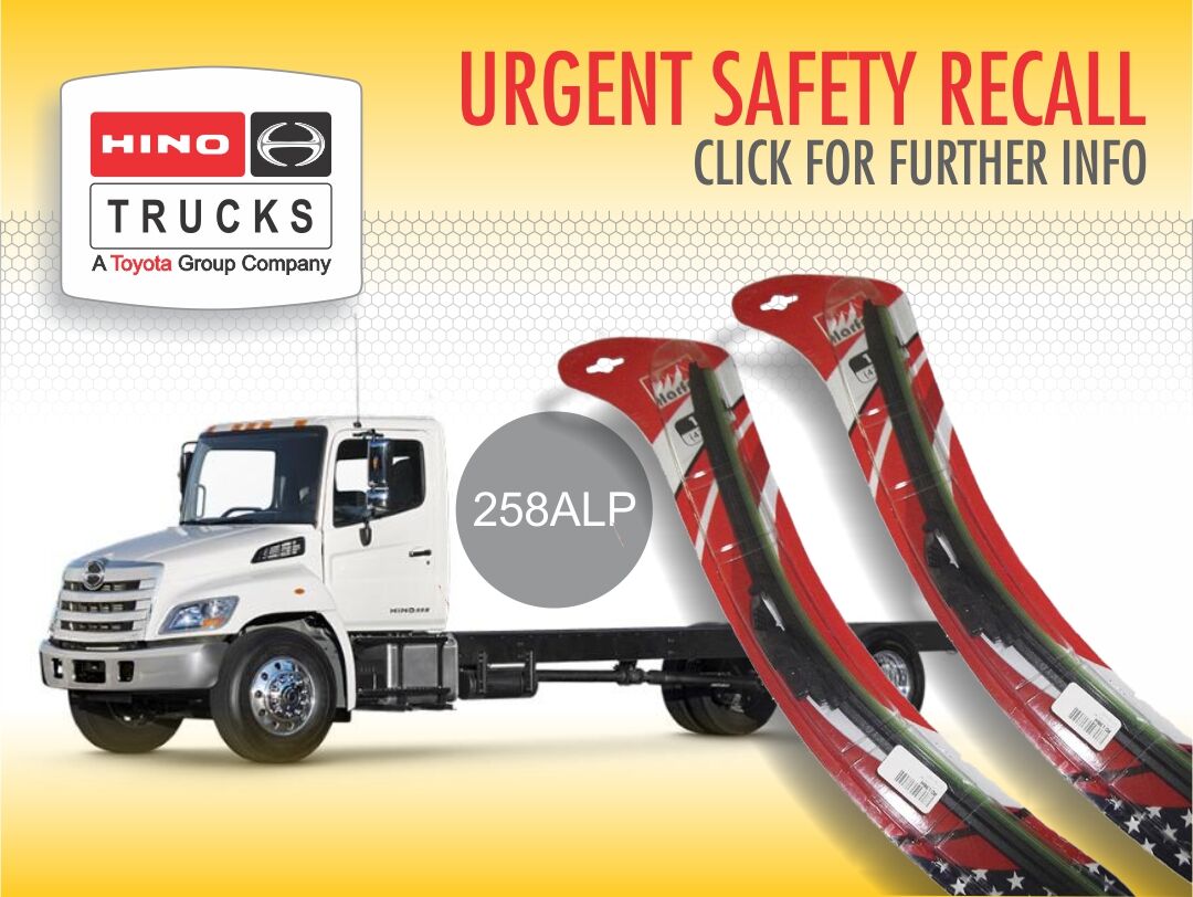 Hino Trucks safety Recall