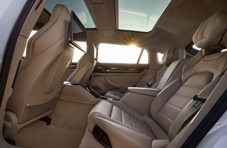 Interior view of the 2024 Porsche Panamera 4 E-Hybrid