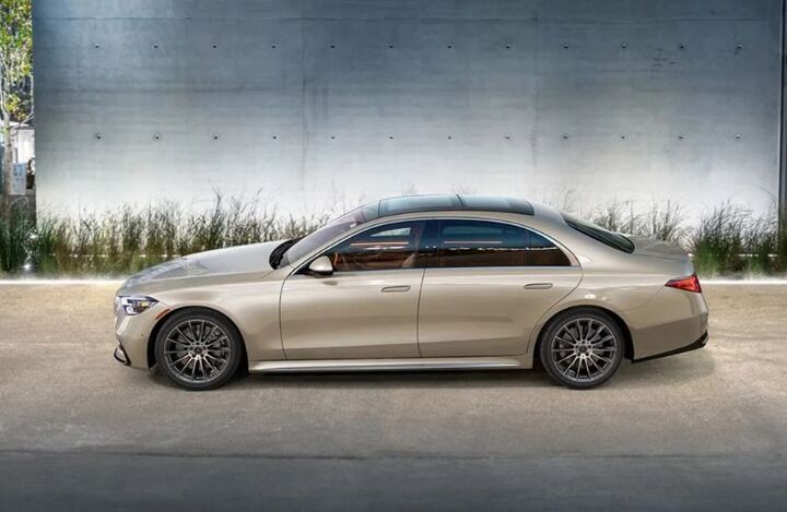 Side view of the 2025 Mercedes-Benz S-Class