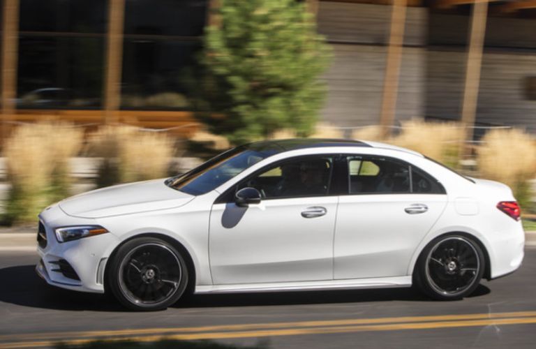 2022 Mercedes-Benz A220 Sedan side view