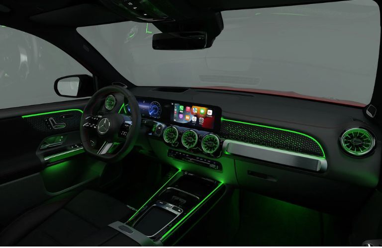 2025 Mercedes-Benz EQB 300 4MATIC® SUV interior front dash