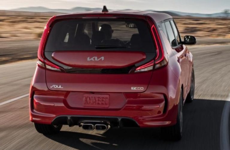 2022 Kia Soul back view