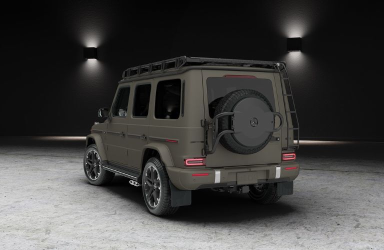 Rear-quarter view of the 2027 Mercedes-Benz G-Class SUV