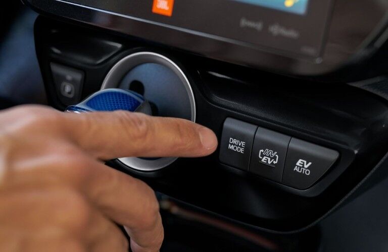 2021 Toyota Prius Prime center console