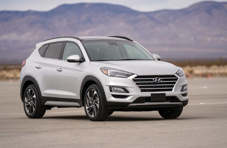 2018 Hyundai Tucson front quarter view