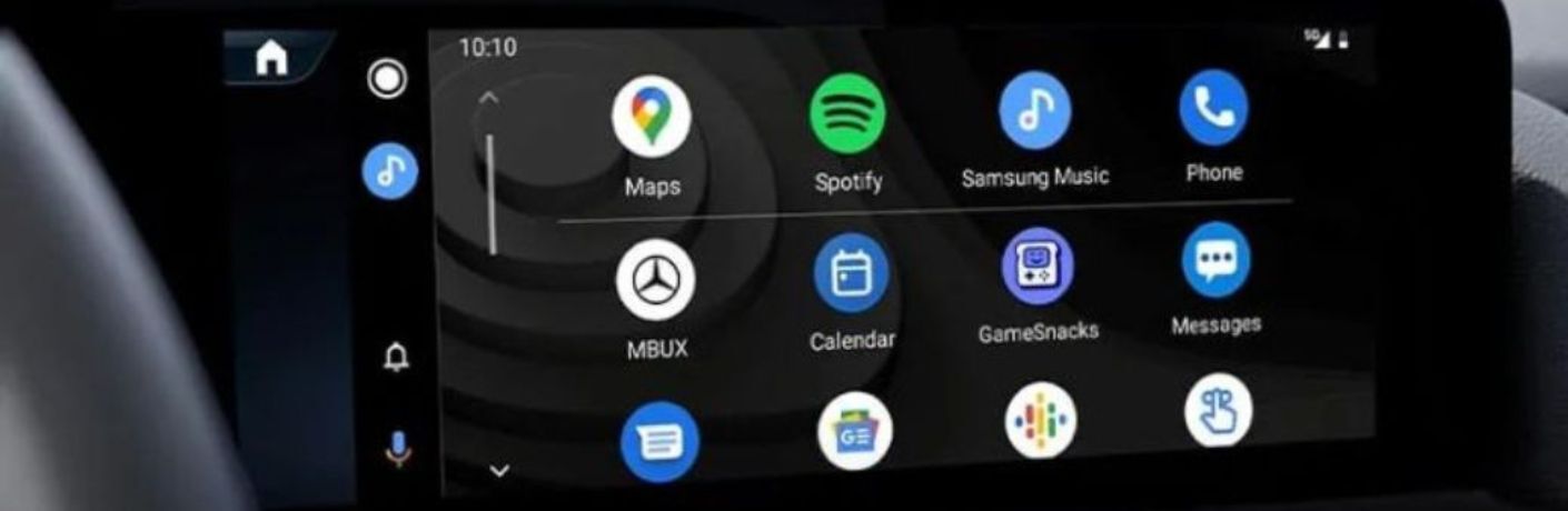 Android Auto™ in a Mercedes-Benz vehicle