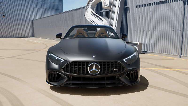 A front exterior view of the 2026 Mercedes-Benz SL-Class