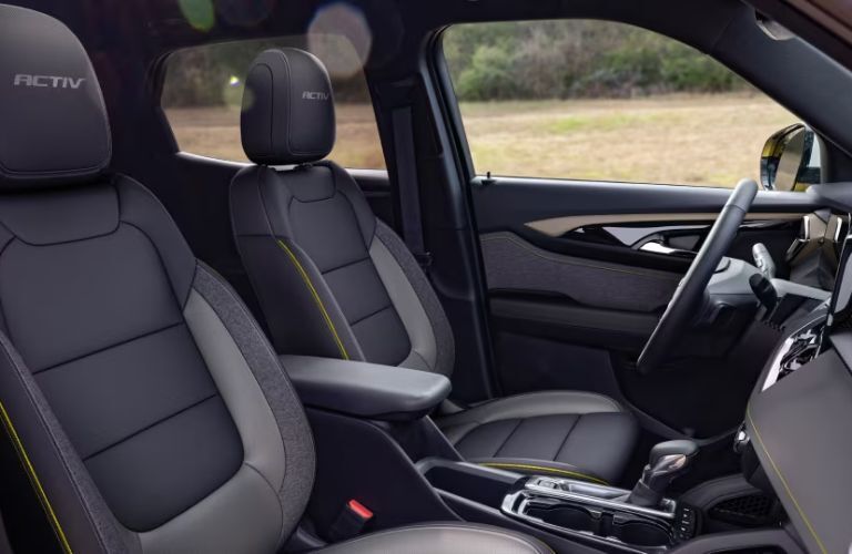 front seat view of the 2024 Chevrolet Trailblazer