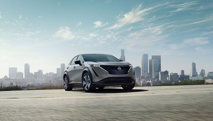 Nissan ARIYA side view