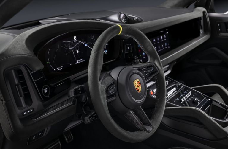 2024 Porsche Cayenne cockpit