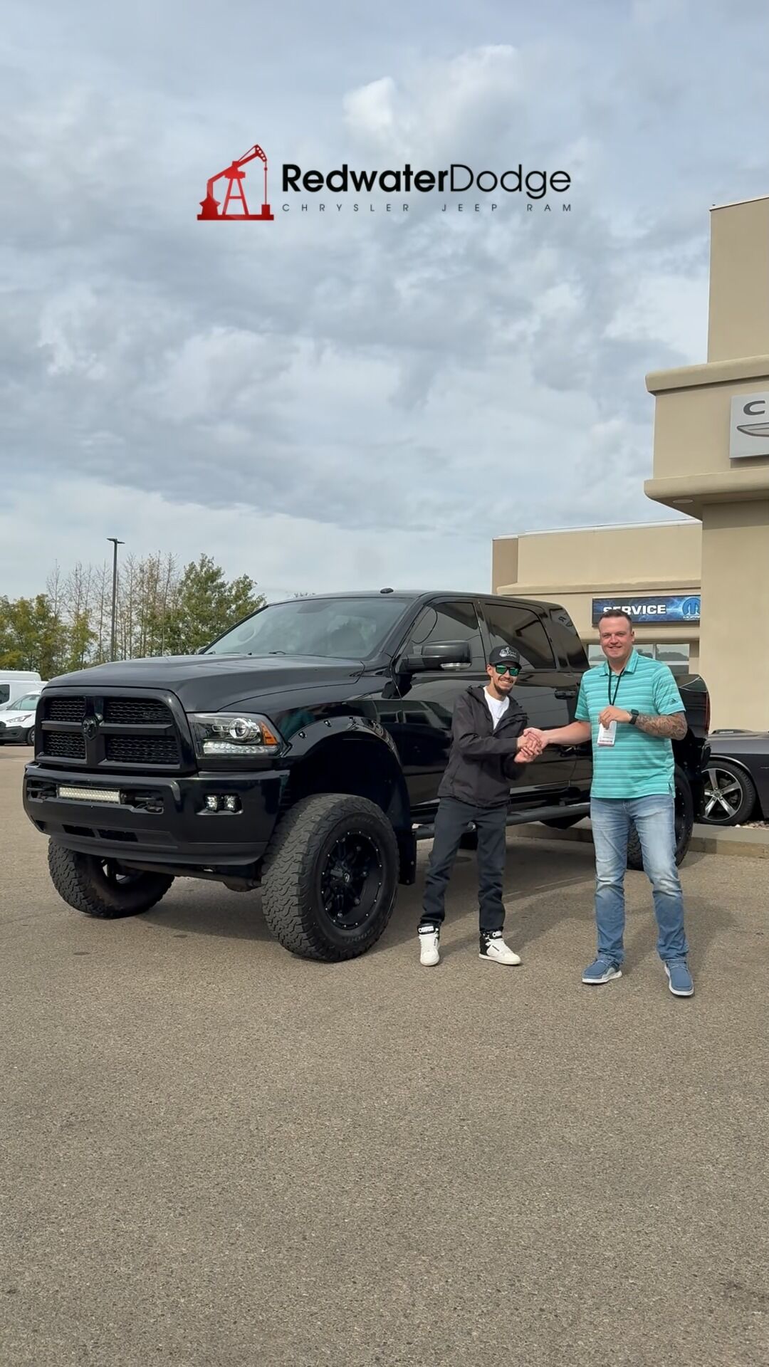 Morgan and Matt on Delivery Day