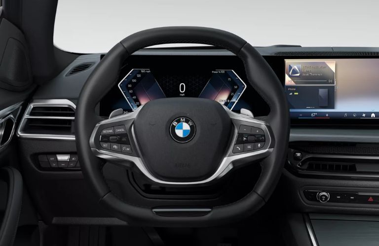 2026 BMW 4 Series Gran Coupe interior front dash