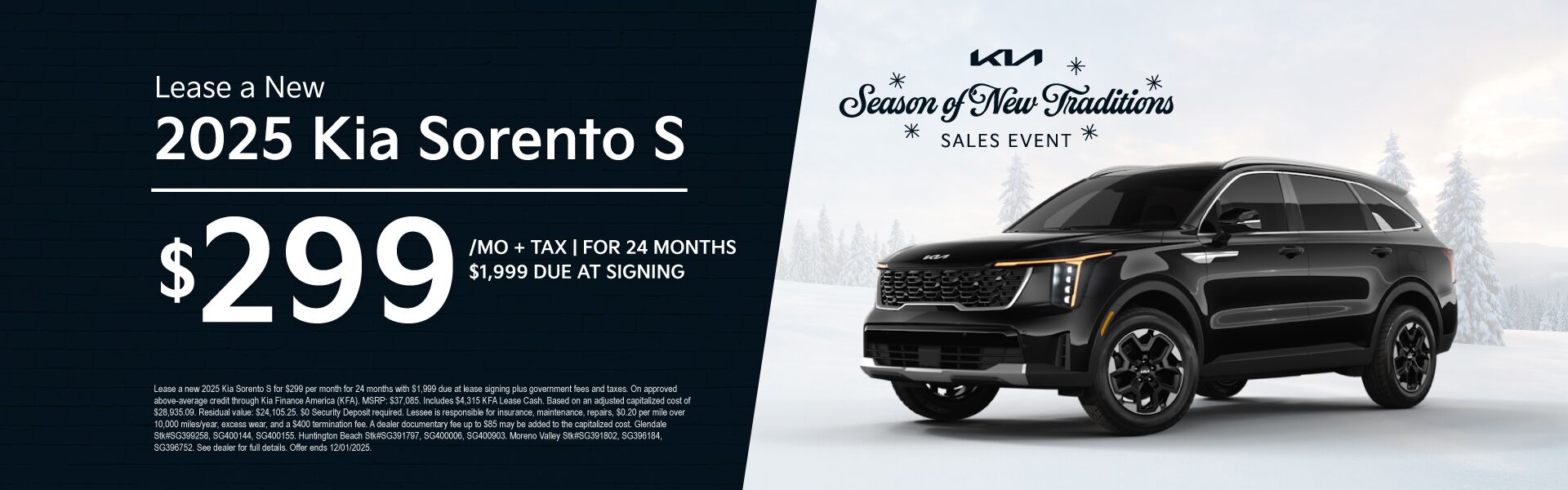 NOV25 Special Sorento