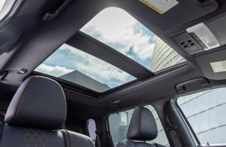 panoramic sunroof of the 2024 Mitsubishi Outlander