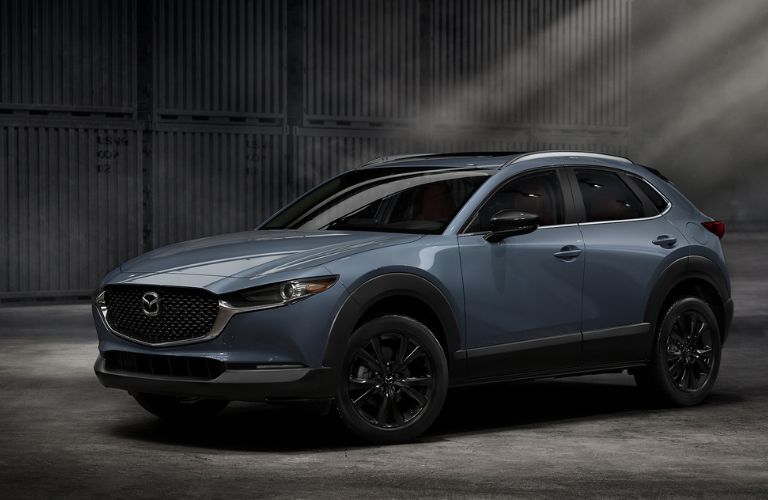 2022 Mazda CX-30 front and side view