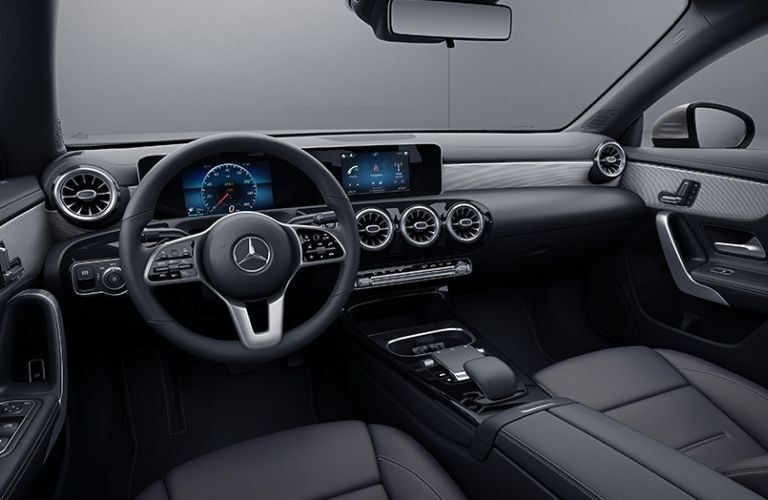 2022 MB CLA 250 Coupe front interior