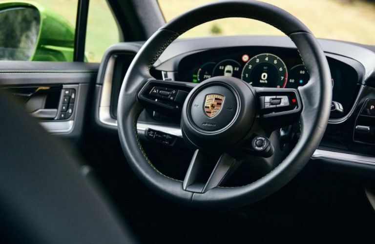 Dashboard view of the 2024 Porsche Cayenne S