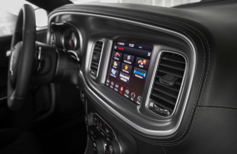 Infotainment system view of the 2019 Dodge Charger