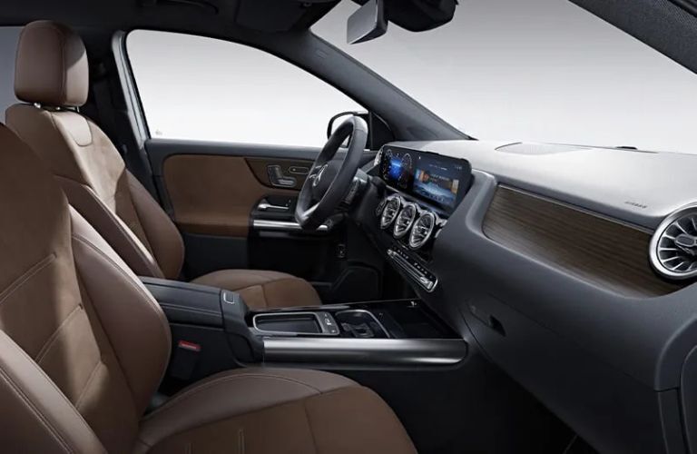 2026 Mercedes-Benz GLA front seats side view
