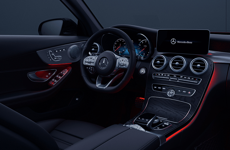 2021 Mercedes-Benz C-Class Cabriolet front seats